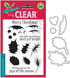 Hero Arts Color Layering Holly - Stamp and Die Set
