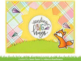Lawn Fawn Magic Messages 4x6 Clear Stamp and Coordinating Dies, Bundle of 2 Items (LF2508, LF2509)