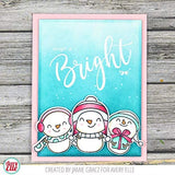Avery Elle - Simply Said Bright - Clear Stamps and Dies Set