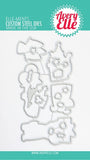 Avery Elle Birthday Paw-ty - Critters Party and Celebration Stamp & Die Set with Pocket