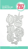 Avery Elle - Peek-A-Boo Birthday Tag Toppers Critters & Peek-A-Boo Tags - 2 Steel Die Sets