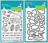 Lawn Fawn Toucan Do It Bundle - Clear Stamps and Dies - 2 Items