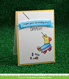 Lawn Fawn Mini Birthday Sets - Year Nine Taco & Year Seven Pinata - Stamps and Dies - 4 Items