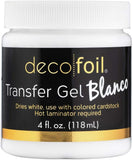 Thermoweb Deco Foil 2020 Transfer Gel - Clear Transfer Gel Duo and White Transfer Gel Blanco - 2 Jars (1)