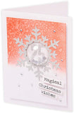Tim Holtz Holiday 2019 - Christmas Circle Words and Plastic Dimensional Domes - 2 Items