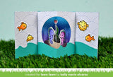 Lawn Fawn Summer 2019 Mini Sets - A Little Sparkle Unicorn and Seahorsin' Around - Stamps and Dies - 4 Items