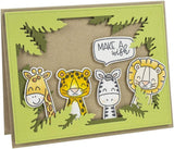Avery Elle - Speech Bubbles - Clear Stamps, Steel Dies and Storage Pocket