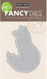 Hero Arts - Fancy Paper Layering Dies - Bear with Frame, Fox with Frame and Dove with Frame - 3 Die Sets