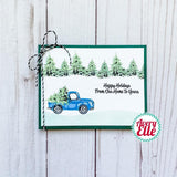 Avery Elle - Layered Holiday Truck Stamp & Die Set