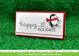 Lawn Fawn Holiday Mini Sets - Oh What Fun and Winter Penguin - Stamps and Dies - 4 Items