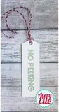 Avery Elle - Peek-A-Boo Birthday Tag Toppers Critters & Peek-A-Boo Tags - 2 Steel Die Sets