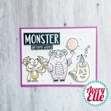 Avery Elle - Monster Love Stamp and Die Set with Storage Pocket