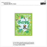 Lawn Fawn Toucan Do It Bundle - Clear Stamps and Dies - 2 Items
