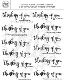 Avery Elle - You've Got This - Encouraging Clear Stamps and Dies Set