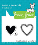 Lawn Fawn - Koala I Love You(calyptus), Bee Mine and Heart Swatch - Love Themed Mini Clear Stamps and Dies - 4 Items