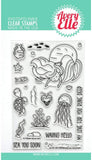 Avery Elle - Underwater Friends Sea Mermaid Themes - Stamps, Dies and Pocket