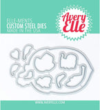Avery Elle - Aw, Nuts - Squirrel and Acorn Fall-Themed Stamps, Dies & Storage Pocket