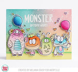 Avery Elle - Monster Love Stamp and Die Set with Storage Pocket