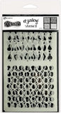 Dyan Reaveley's Dylusions Dyalog Stencils - Border It Again, Mask It & Stencil It Again - 3 Items