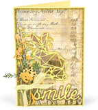 Tim Holtz Sizzix Geometric Bundle - Geo Springtime and Geo Insects Thinlit Sets - 2 Items
