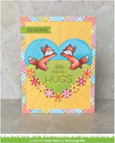Lawn Fawn Bundle Flip-Flop Minis - Chameleon, Butterfly Kisses Elphie Stamps and Dies - 6 Items