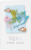 Tim Holtz Under The Sea #1 and Under The Sea #2 - Two Colorize Thinlit Die Sets