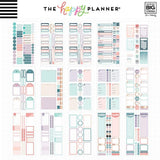 Classic Happy Planner Wellness Accessory Pack and Wellness Sticker Value Pack - 2 MAMBI Items