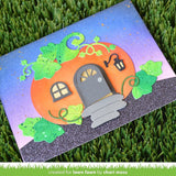 Lawn Fawn Pumpkin House Die & Canned Pumpkin Cardstock Pack - 2 Item Bundle