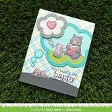 Lawn Fawn Die Sets - Outside in Stitched Thought Bubble Stackables and Stitched Thought Bubble Frames - 2 Item Set