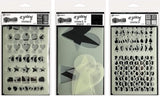 Dyan Reaveley's Dylusions Dyalog Stencils - Border It Again, Mask It & Stencil It Again - 3 Items