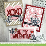 Lawn Fawn 3"x4" Scent with Love Add-on Stamp Set and Coordinating Dies (LF2728, LF2729), Bundle of 2 Items