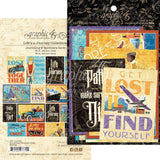 Graphic 45 Life's a Journey - Chipboard Die-Cuts, Cardstock Die-cuts, Stickers & Ephemera