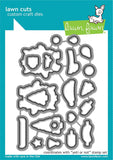 Lawn Fawn Yeti or Not Clear Stamps and Coordinating Dies - Bundle of 2 Items (LF2027, LF2028)