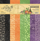 Graphic 45 Charmed Collection Pack and Patterns & Solids Pack - 12x12 Decorative Papers - 2 Items