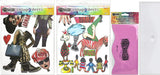 Dyan Reaveley - Dylusions Collage Sheets - Set 3, Set 4, Cutting Mat & Envelope - 4 Items