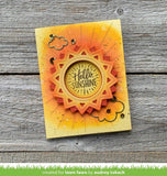 Lawn Fawn Stitched Sun Frame Die and Outside-in Stitched Sun Die, Bundle of 2 Items (LF2530, LF2531)