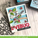 Lawn Fawn Hey Lady 3”x4” Clear Stamp Set and Coordinating Custom Craft Die Set (LF2222, LF2223), Bundle of 2 Items