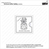 Lawn Fawn Fortune Teller Tabby - Crystal Ball Theme Stamps, Dies, Reveal Wheel Add-On Die and Templates - 4 Items