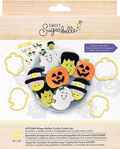 American Crafts AMC Sugarbelle Autumn Cookie Cutter Shifter Set