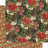 Graphic 45 Warm Wishes Collection Pack and Patterns & Solids Pack - 12x12 Decorative Papers - 2 Items