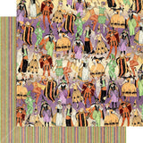 Graphic 45 Charmed Collection Pack and Patterns & Solids Pack - 12x12 Decorative Papers - 2 Items