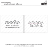 Lawn Fawn Simply Celebrate Fall - Stamps