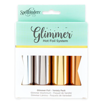 Spellbinders - Glimmer Hot Foil Variety Pack - Essential Metallics